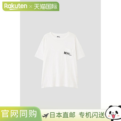 日本直邮MHL 印花棉质针织衫
