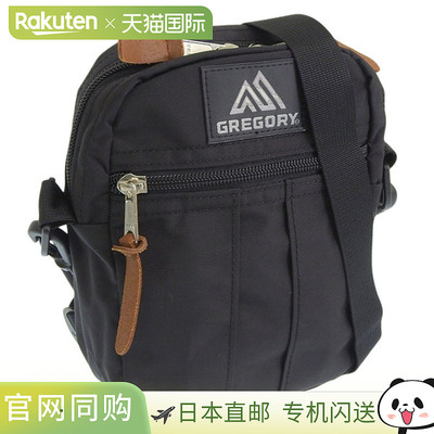 日本直邮Gregory 男女单肩包 黑色 CLASSIC BAGS QUICK POCKET M