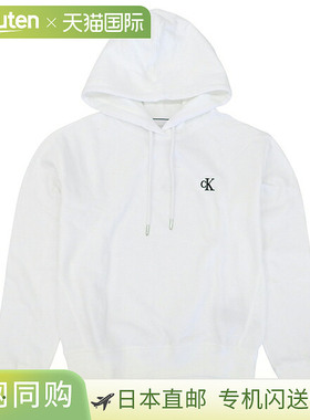 日本直邮Calvin Klein 女士连帽派克大衣S 码白色J20J213178WHS
