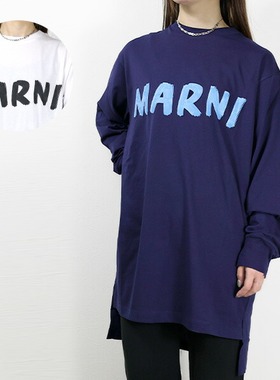 MARNI T 恤 THJE0129PN USCS11 LOW01 LILY WHITE 长袖T恤