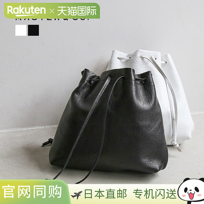 日本直邮MC1027 MASTER&Co. GOAT LEATHER KINCHAKU BAG 山羊皮抽