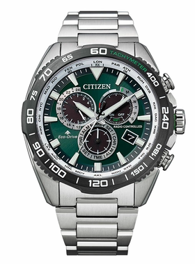 Citizen西铁城 PROMASTER光动能万年历多局电波男表CB5034-91W