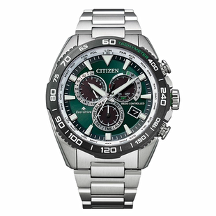 Citizen西铁城 91W PROMASTER光动能万年历多局电波男表CB5034