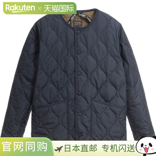 日本直邮Taion 男女圆领羽绒服 (104B2ML-1)