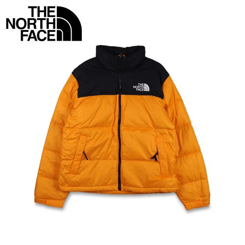 北面THE NORTH FACE羽绒服Nuptse1996复古外套男士 橘色 NF0A3C8D