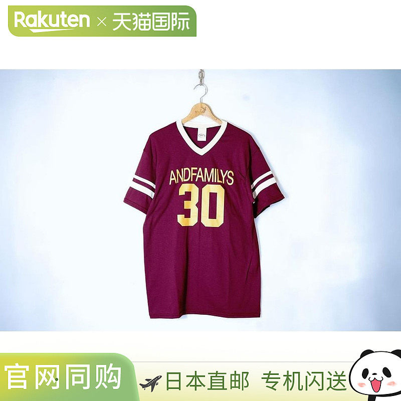 日本直邮ANDFAMILYS 袖子条纹T恤 -No.30 AND FAMILY AND FAMILYS