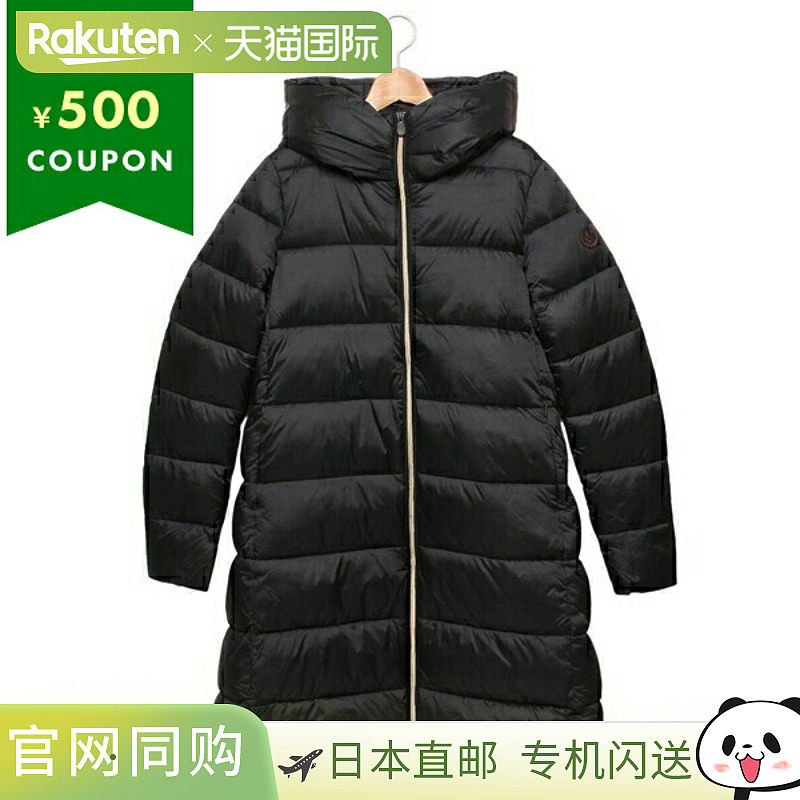 日本直邮Save the Duck Lisa Eco Down 棉服外套黑色女士D40279WI