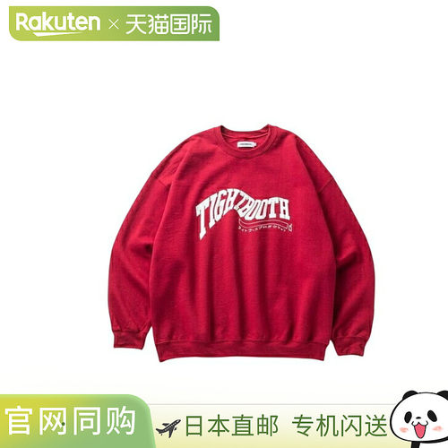 日本直邮TIGHTBOOTH 酸性标志圆领卫衣 FW24-SW06 24aw