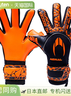 日本直邮HO Soccer Aerial 3 Spark 足球守门员手套（中号橙色）5