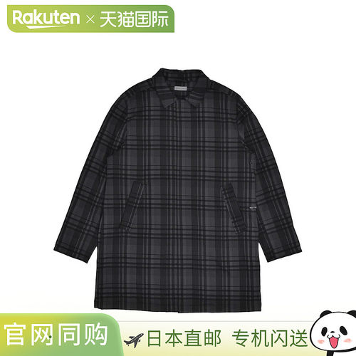 日本直邮POP TRADING COMPANY 流行格纹衬垫风衣 POPAW23-05-017