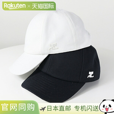 日本直邮Courreges 棒球帽 123ACT002CO00240 女士经典棉质 AC 标