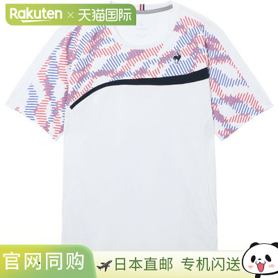 日本直邮Le coq sportif Aile forme 比赛衬衫网球比赛衬衫男士 L
