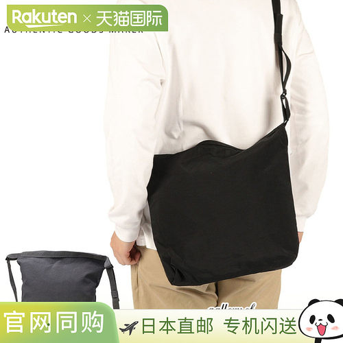 日本直邮SLOW 男女通用单肩包 - 斜挎包品牌名称尼龙材质大号A4 P