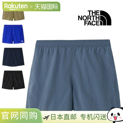 日本直邮The North Face 男士多功能短裤 防水尼龙半裤防紫外线轻