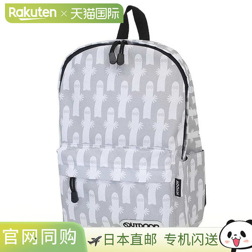 日本直邮Moomin x OUTDOOR 双肩背包Hattifatteners Art Weld