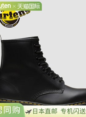 日本直邮Dr. Martens 1460 8孔黑色光面靴 10072004（男/女靴/鞋