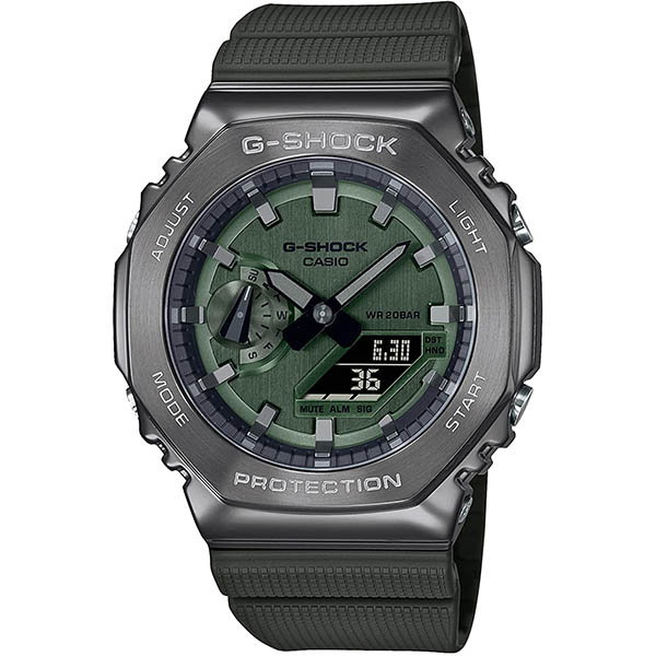CASIO卡西欧手表G-SHOCK GM-2100B-3AJF绿色