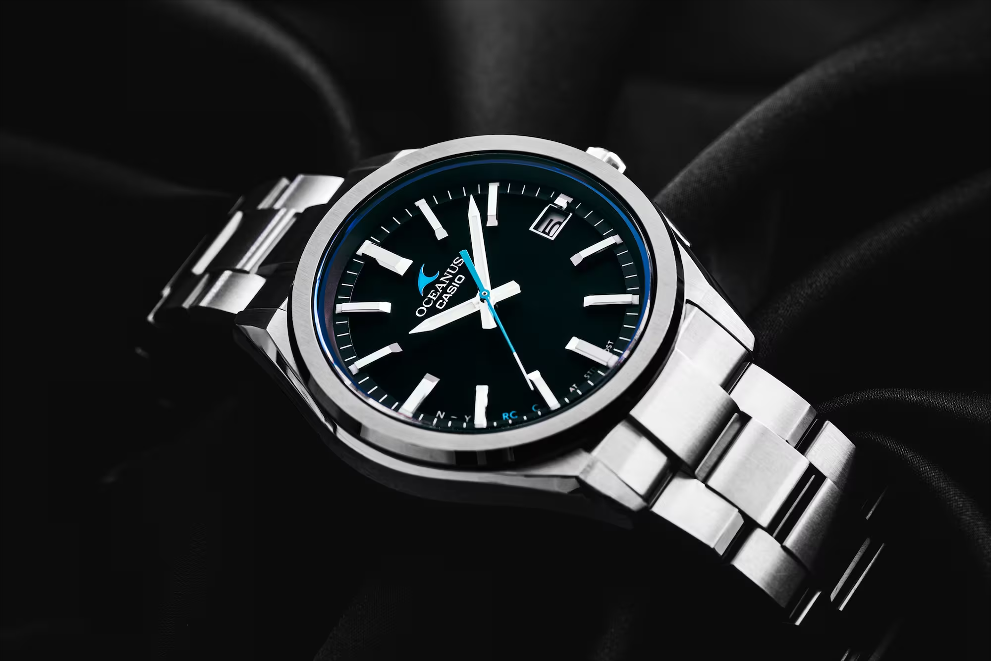 casio卡西欧男士手表海神oceanus ocw-t200s-1ajf光能电波蓝牙