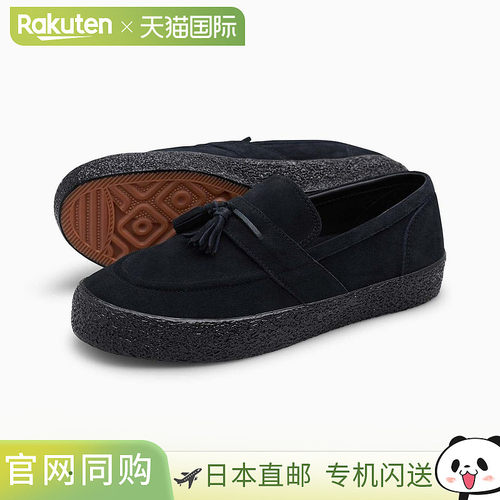 日本直邮Last Resort AB VM005-Loafer 绒面革乐福鞋 黑色/黑色