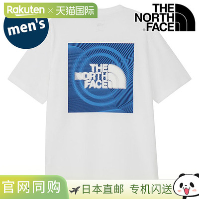 日本直邮The North Face 男士短袖 Warp Noise T恤 [NT32648-W SS
