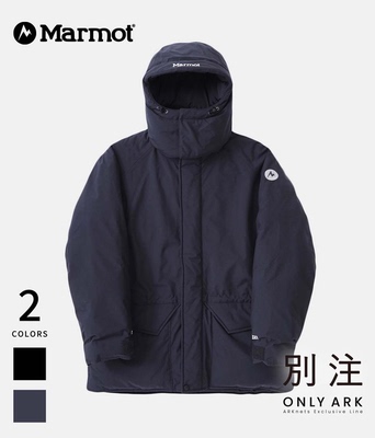 Marmot土拨鼠羽绒服外套 男式 全天候兼容超大号 ONLYARK-0-1