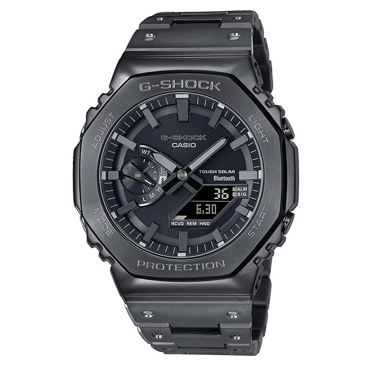 CASIO卡西欧G-SHOCK金属八角八神GM-B2100系列王鹤棣同款时尚手表