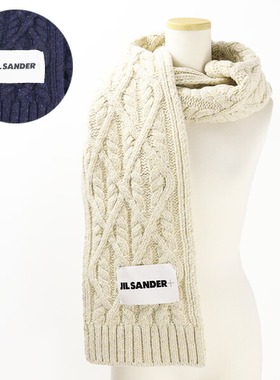 JILSANDER 冬季防寒羊毛防寒男女通用围巾J40TE0007 J145
