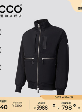 ECCO×白山联名胶囊系列 户外运动保暖抗寒羽绒服外套男EW24AWJ05