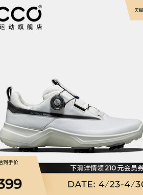 ECCO高尔夫鞋爱步 旋扣系带防滑耐磨缓震高尔夫健步BIOM5代152304