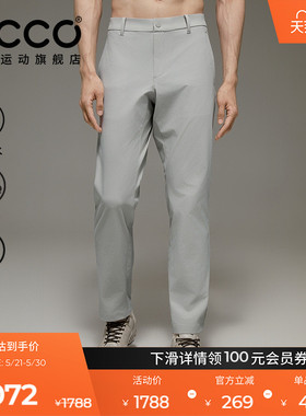ECCO高尔夫休闲裤男款 25新简约舒简约透气防泼水裤子男EG253P010