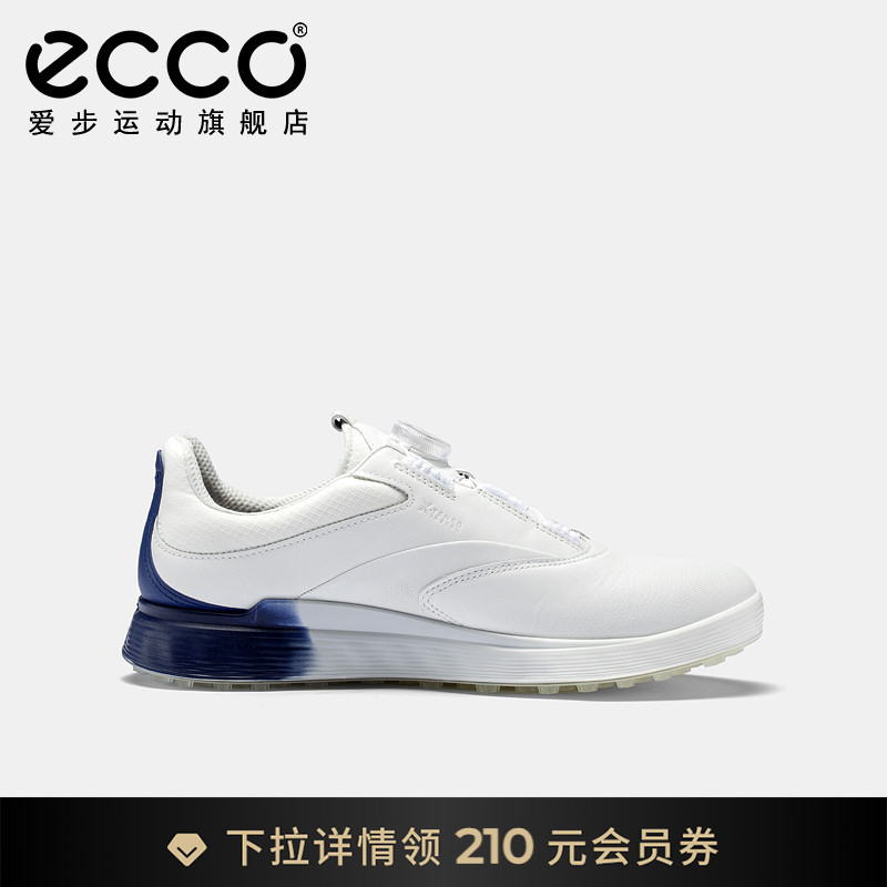 ECCO高尔夫球鞋男爱步 低帮防水透气运动球鞋 高尔夫S3系列102954