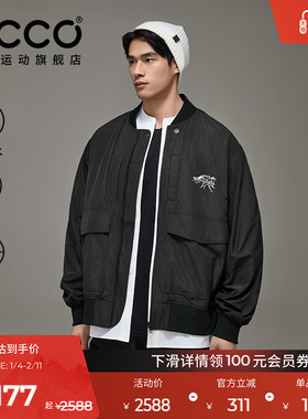 ECCO×白山联名胶囊系列 户外防泼软壳男女同款外套EW251J008