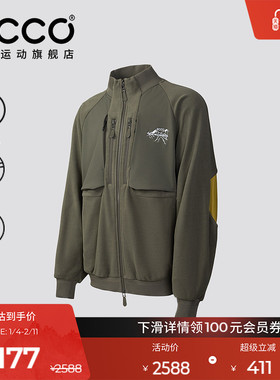 ECCO×白山联名胶囊系列 黄景瑜同款户外透气保暖外套男EW24AWJ07