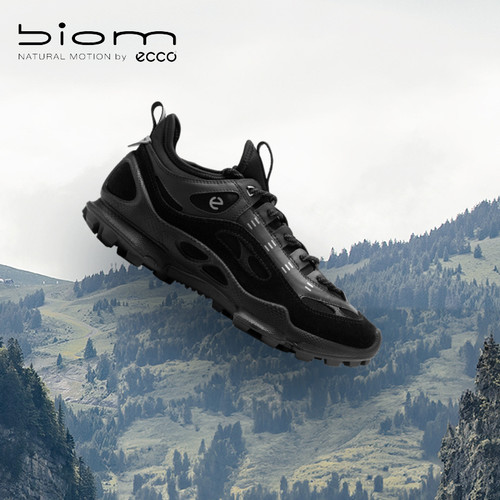 ECCO爱步登山鞋女 款防水越野徒步鞋 健步BIOM C踪迹803643