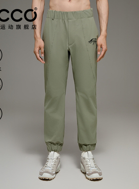 ECCO×白山联名系列 户外休闲舒适裤子男直筒裤女 EW253P003