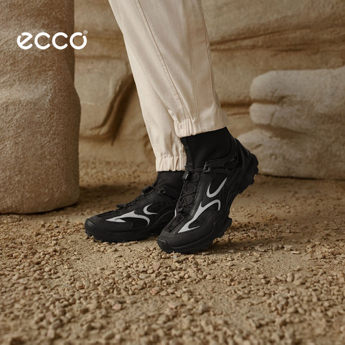 ECCO x NRL联名 秋冬高帮户外徒步鞋靴子女健步BIOMC踪迹841213