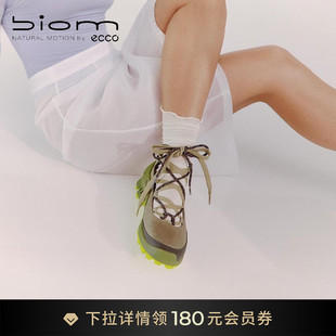 女 Natacha联名 ECCO爱步防滑运动休闲鞋 C踪迹803483 健步BIOM