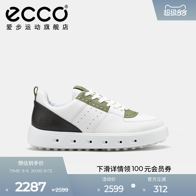 ECCO爱步高尔夫鞋男款防水透气缓震抓地 高尔夫街头720 111734图片