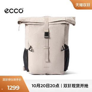 ECCO爱步双肩包男女 款简约时尚百搭大容量通勤包背包9108403