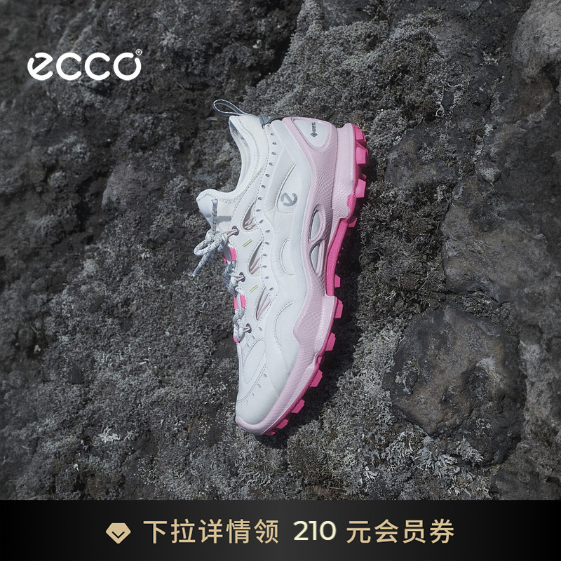 ECCO&times;白山联名系列 防水支撑越野跑鞋女款健步BIOMC TRAIL810723
