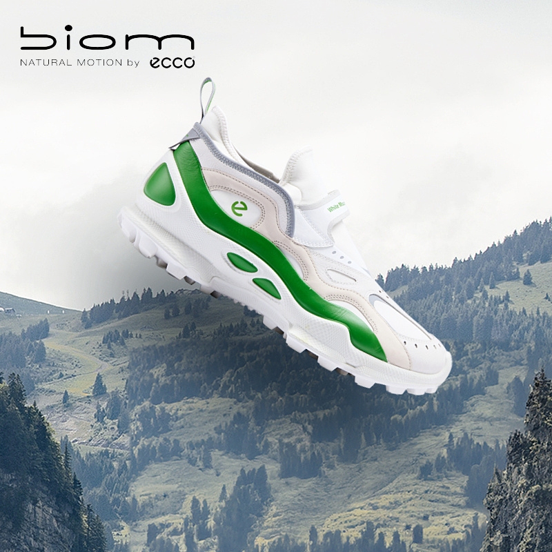 ECCO×白山联名胶囊系列 户外运动抓地耐磨一脚蹬鞋男款803404