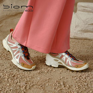 ECCO x NRL联名 26新款轻量回弹运动徒步鞋女健步BIOMC踪迹810483