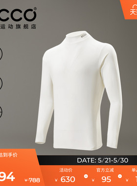 ECCO爱步高尔夫长袖T恤 春季防晒轻量修身男女同款EG251T013
