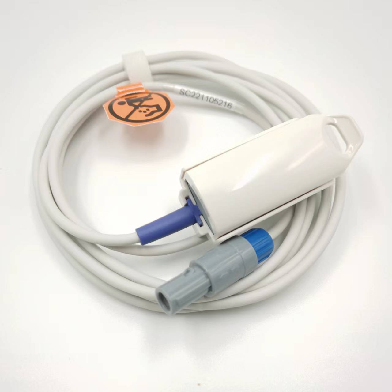 適用深圳市中微澤F5F6F8心電監(jiān)護(hù)儀六針單槽指脈氧線血氧探頭配件