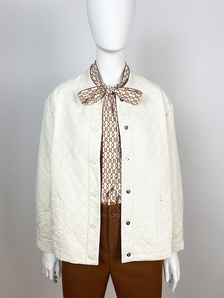 k&ch纤牌女装韩版宽松通勤百搭休闲外套减龄时尚上衣8342a138e1