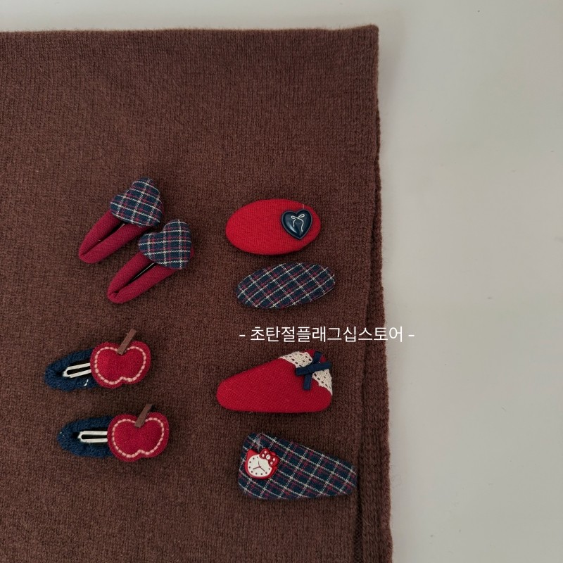 韩红色爱心发夹可爱儿童秋新年发卡bb夹女童碎发夹子女孩过年头饰,童装/婴儿装/亲子装,发饰,淘宝优惠券,粉丝福利购,淘宝优惠卷