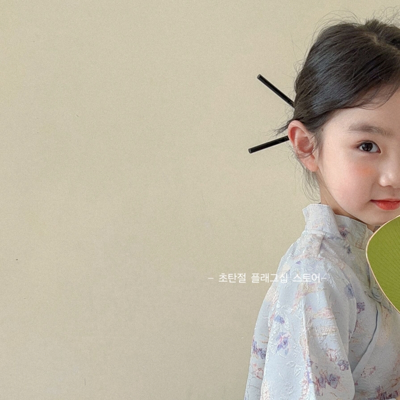 女童古风发簪发钗头饰新中式