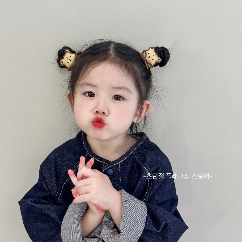 2025春夏儿童发圈洋气小女孩卡通头绳可爱新款公主橡皮筋女童头饰