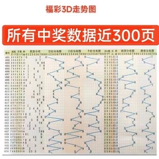 福彩3D双色球大乐透走势图历史数据开奖号码记录本