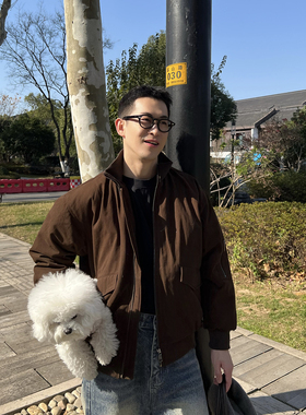 Nick Tian 立领90白鸭绒羽绒服男冬季新款拉链夹克轻便舒适外套